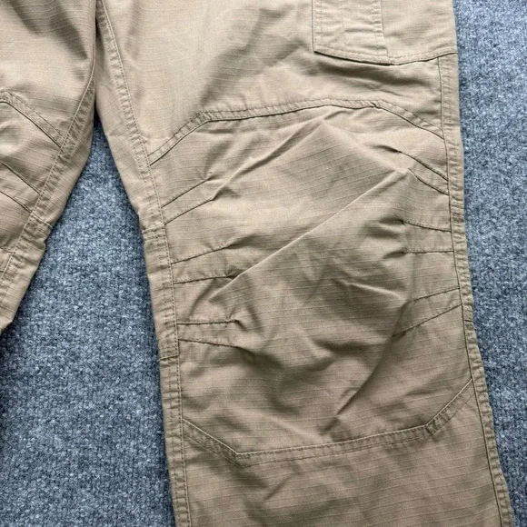 FREE SOLDIER Cargo Pants Men's 40x32 Tan Ripstop Tactical Work Utility Outdoor - Picture 5 of 15